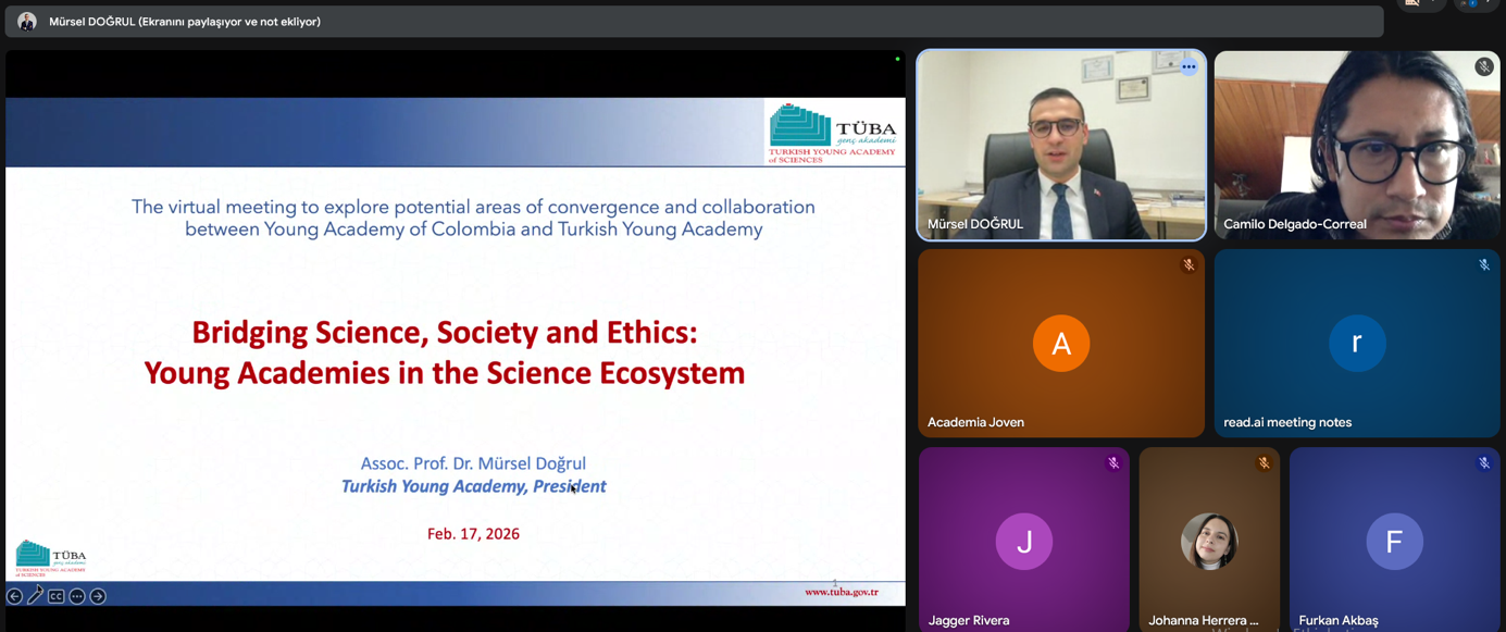 Türk ve Kolombiya Genç Akademileri Bilim Diplomasisi İçin Bir Araya Geldi