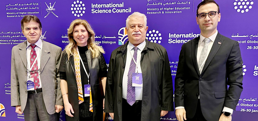 TÜBA ve Türkiye Genç Akademi Heyeti Küresel Bilim İş Birliği İçin Umman'da