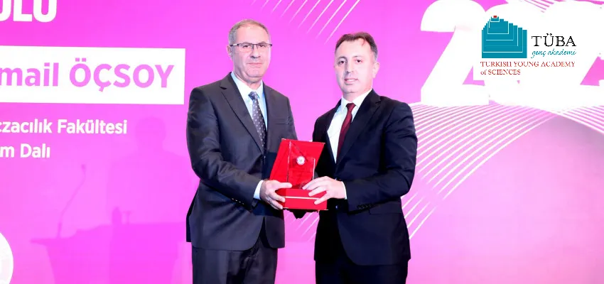 TÜBA Genç Akademi Üyesi Prof. Öçsoy’a Bilim Ödülü